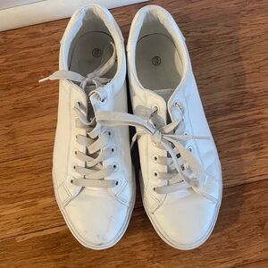 White Casual Sneakers